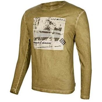 Trangoworld Moment Camiseta, Hombre, Verde Tostado, 2XL