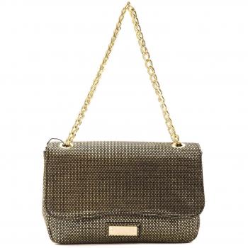 Oro Gold Crossbody Bag