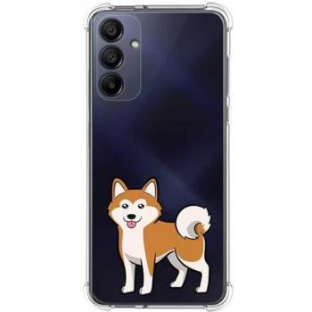 Funda de Silicona Antigolpes para Samsung Galaxy S24 5G con Diseño de Perros 02