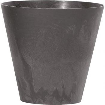 Maceta TUBUS BETON EFFECT 7L - Elegante diseño moderno en color antracita