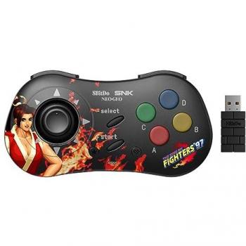 Controlador Inalámbrico 8BitDo x SNK Neo Geo - Edición Mai Shiranui, Compatible con PC Windows, Android y Neo Geo Mini