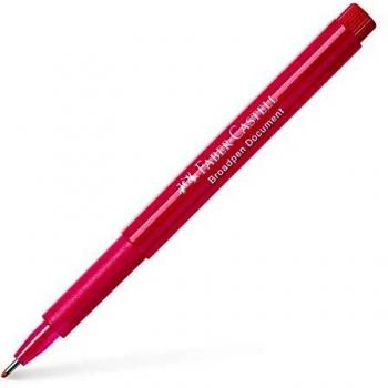 Faber-Castell F155421 949216 - Rotulador, 0.8 mm, color rojo