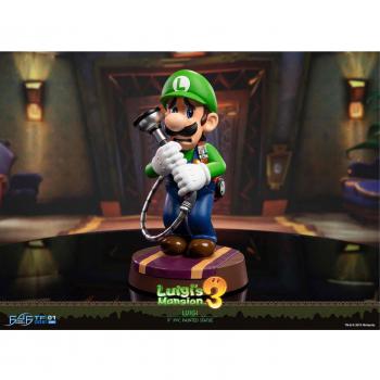 First 4 Figures Luigi's Mansion 3: Luigi with Poltergust PVC Statue