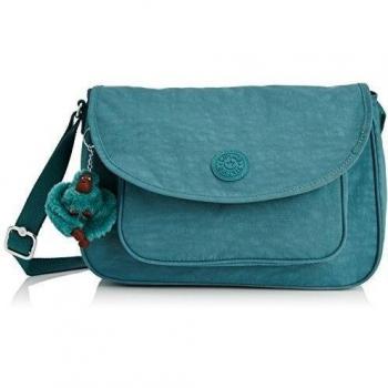 KiplingSUNITA - Bolso de hombro para mujer, color verde