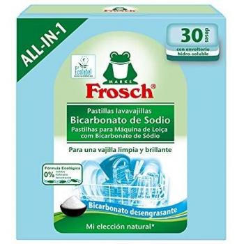 Frosch Lavavajillas a Maquina Pastillas Bicarbonato de Sodio - 600 gr