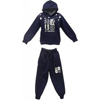 Fashion - Pantalón deportivo - para niño azul 6 años