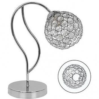Lámpara de mesa BALBINA Cromo 1xE27 15x27x35 cm