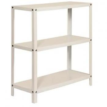 Estantería Metálica SimonHome Classic Plus 3/300 Blanco - 3 Baldas, Alta Capacidad de Carga 100 kg, Dimensiones 900x1000x300 mm