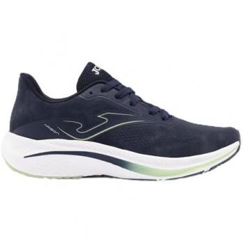 Zapatillas Joma Argon 2403, tipo running, color negro total con verde y blanco, talla 43 EU