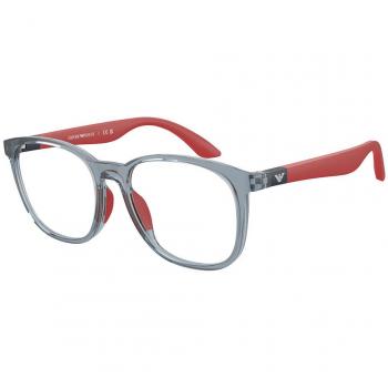 Emporio Armani EK3004F Kids Asian Fit 5072 Kids' Eyeglasses Blue Size 49 - Blue Light Block Available