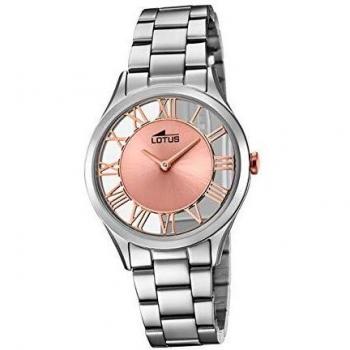 Lotus Reloj Analógico para Mujer de Cuarzo con Correa en Acero Inoxidable 18395/3