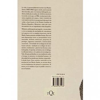 Vidas y muertes de Luis Martín-Santos