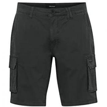 Blend Men's Casual Denim Shorts - Black, Style 194007