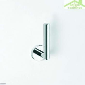 Portarrollos de repuesto Sapho X-Round en cromo 5,5x16,5x6,5cm