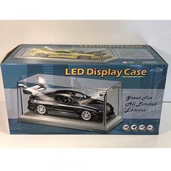 Triple 9 – T9 – 189922 – Caja – Vitrina de Muestra – LED – Escala a 1/18 – Plexiglás/Plata