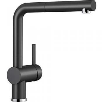 Blanco 516708 Grifo de Cocina, Negro
