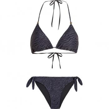 Bikini de mujer Protest Prtiquitos 23 con estampado colorido, sujetador tipo triángulo ajustable, braga de corte brasileño y tejido resistente al cloro