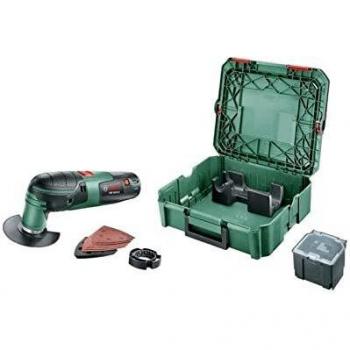Cortadora oscilante Bosch PMF 2000 CE - 220 W - Eléctrica - Con accesorios y maletín SystemBox