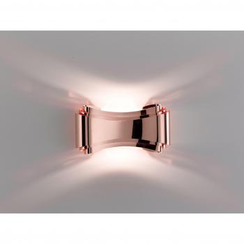 Aplique de pared LED diseño cobre Selène Ionica