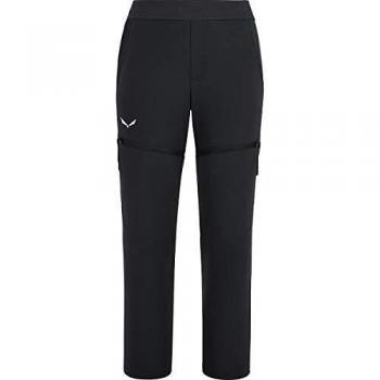 Salewa Agner 2/1 pantalones con cremallera para niños, color Color negro., tamaño 140