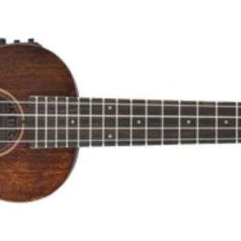 Gretsch G9110-L A.E. Concert Long-Neck Ukulele with Gig Bag in Vintage Mahogany Stain