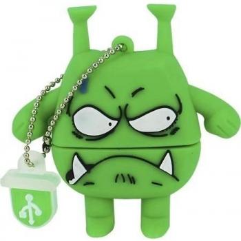 Mooster PCS72009MX28716GB - Memoria USB de 16 GB, diseño Angry Monster