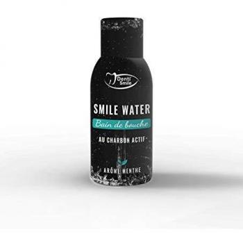 Colutorio Denti Smile con Carbón Activo 300 ml - Blanqueamiento Dental y Sabor a Menta Fresca