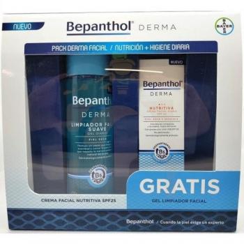 Bepanthol Crema Facial Nutritiva 50ml y Gel Limpiador Facial Suave 200ml