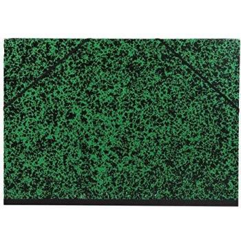 Clairefontaine 93248C - Un carton à dessin Annonay fermeture élastiques 28x38 cm, Vert