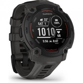 Garmin Instinct E 45mm Multisport GPS Smartwatch with Charcoal Silicone Band