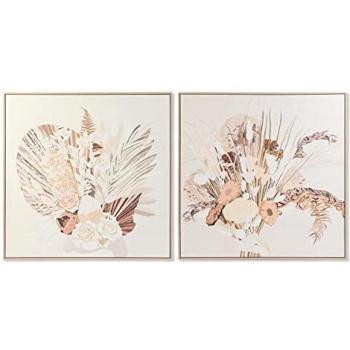 Cuadro Urbano DKD Home Decor 100 x 4 x 100 cm (2 Unidades)