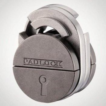 Huzzle Cast Padlock - Puzzle de metal nivel 5/6, diseño intrincado, desafiante para aficionados a los rompecabezas, ideal para coleccionistas y como regalo