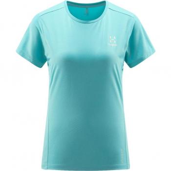 Haglöfs L.I.M Tech Tee Mujer Transpirable Frost Blue