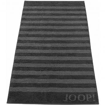 Joop. Joop. Toalla de playa Jacquard, 100% algodón, negro, 80 x 200 cm