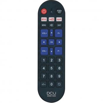 Mando a distancia universal HOMELY DCU 30901000 para televisores LG, Samsung, Sony, Philips y Panasonic
