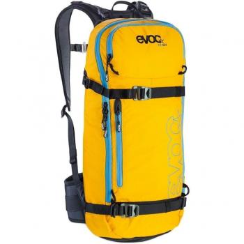 EVOC Protektor Rucksack Fr Day - Pack de esquí de descenso libre, color naranja, talla 56 x 27 x 10 cm