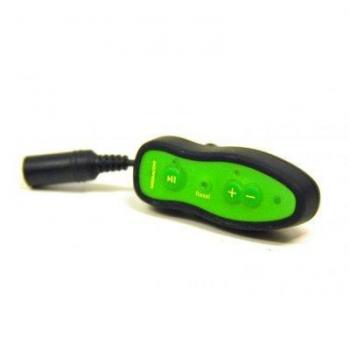 Mediacom AquaMusic 4GB Negro, Verde - Reproductor MP3
