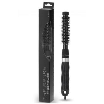 Corioliss The Brush Black Ø16 mm - Cepillo de cerámica, diámetro de 16 mm, diseño ergonómico, ideal para dar volumen y forma al cabello