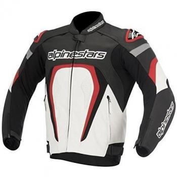 Blouson Motegi Negro Blanco Rojo, rojo, 60