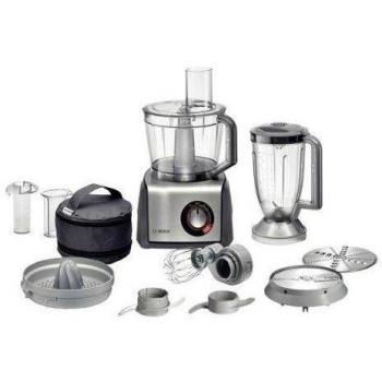 Bosch MCM68840 - Robot de cocina, 1250 W, capacidad de 3,9, color gris y antracita