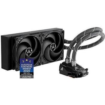 ARCTIC Liquid Freezer II 240 - Multi Compatible All-in-One CPU AIO Water Cooler, Compatible with Intel & AMD, Efficient PWM Controlled Pump, Fan Speed: 200-1800 RPM, LGA1700 compatible - Black