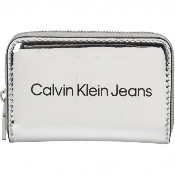 Calvin Klein - Cartera pequeña con cremallera
