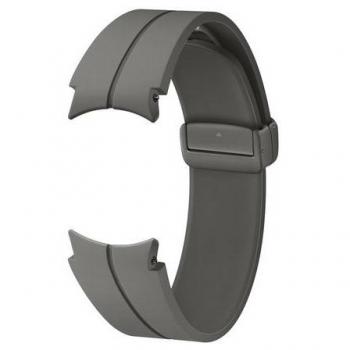 Correa Deportiva D-Buckle 20mm para Samsung Galaxy Watch 4/4 Classic/5/Pro - Gris