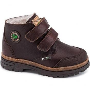 Botines Niño Pablosky de Piel Hydro Marrón 507393