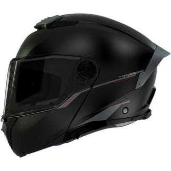 Casco Modular Mt Helmets Atom 2 SV Solid Negro Mate