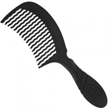 Professional Pro Detangling Comb Brush - Black Edition