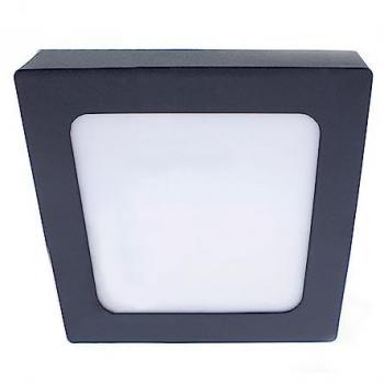 Downlight LED Gelys IP54 18W 4000K Cuadrado Antracita - Alta Luminosidad