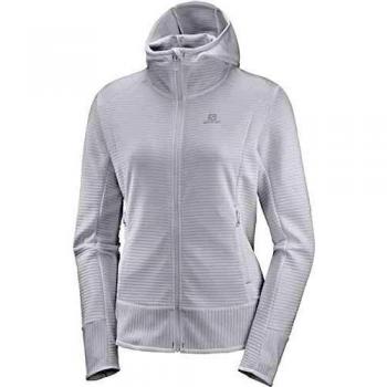 SALOMON Right Nice Sudadera, Mujer, White, XS