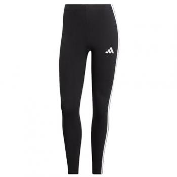Leggings de mujer adidas Essentials 3-Stripes algodón negro/blanco XS