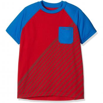 Vaude Grody III – Camiseta infantil, infantil, T-Shirt Grody III, rojo, 158-164 c m